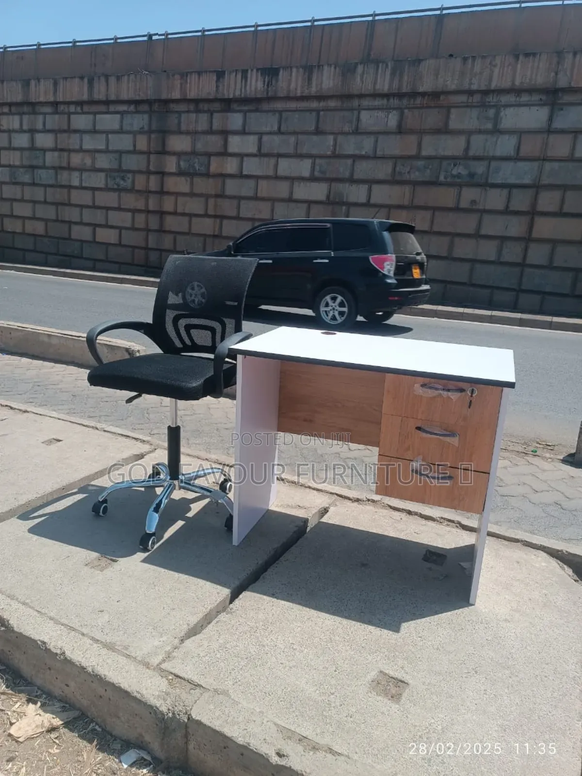 Unique Design 0.9m Office Desk With Mesh Chair Fr3wj