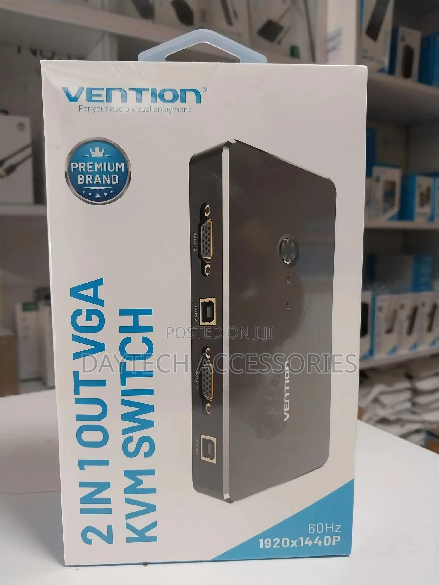 Vention 2 in 1 Out Vga KVM Switch