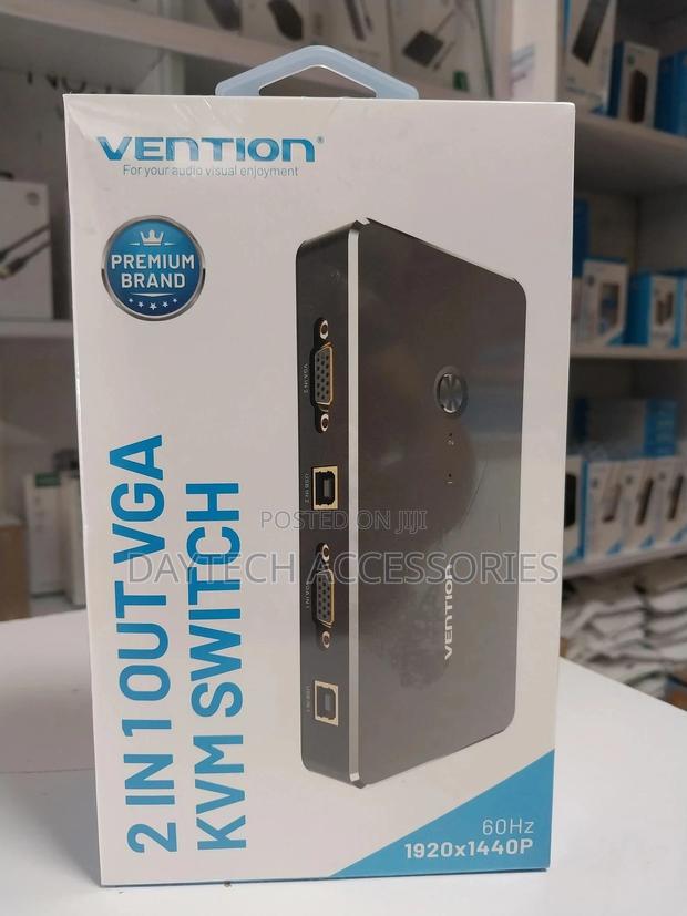 Vention 2 in 1 Out Vga KVM Switch