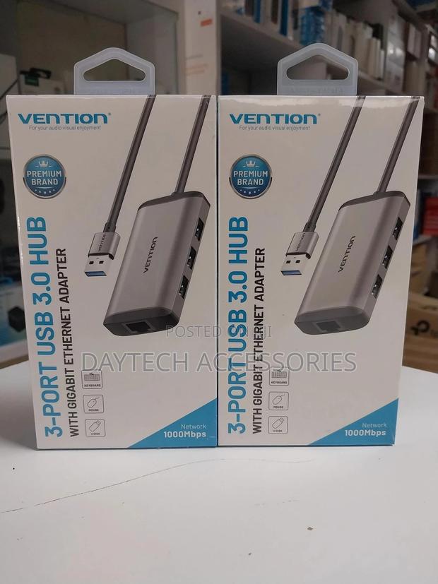 Vention Usb 3.0 2.0 Ethernet Adapter Usb 3.0 to Rj45 Lan - thumbnail 2