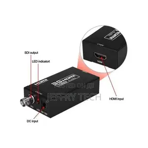 Hdmi to Sdi 1080p Hd Video Audio Converter Adapter Coaxial