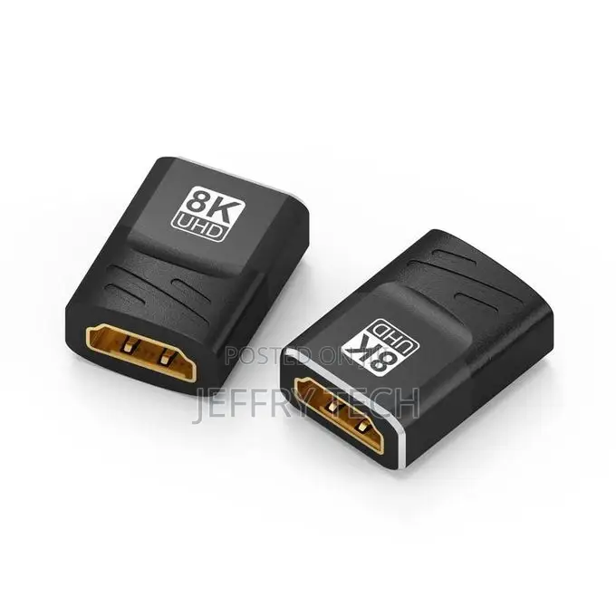 Hdmi-Compatible Extender Hd 2.1 Female to Female Connecto