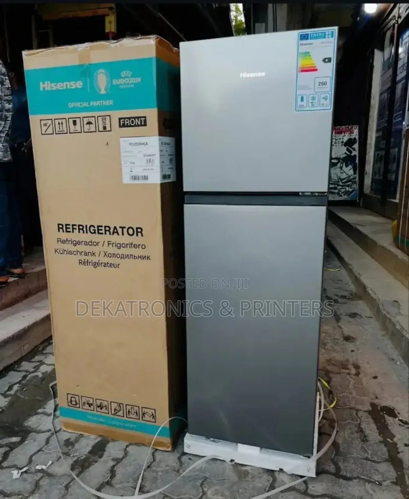Hisense 154 Liters Double Door Refrigerator (Ref154dr)