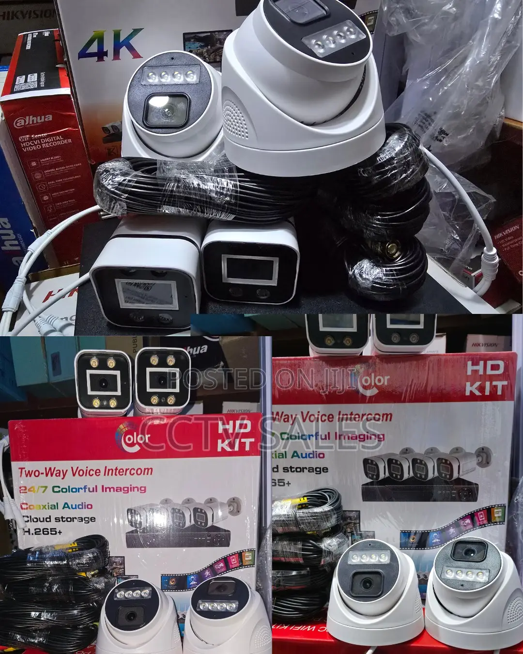 Economical Outdoor Camera Set 2mp With Night Vision
