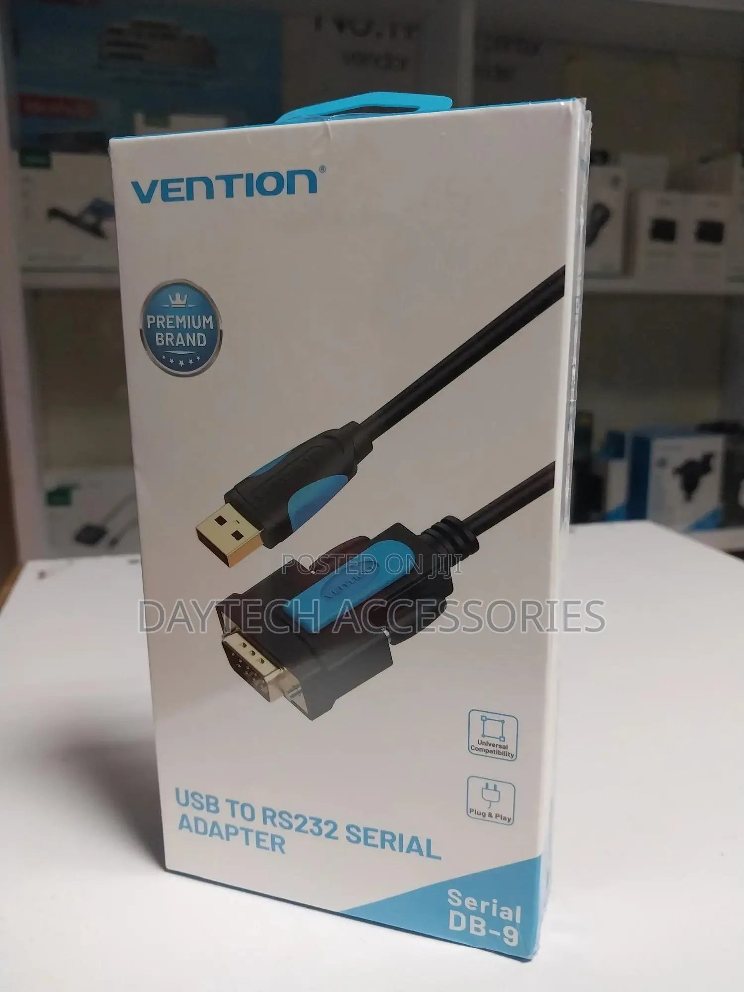 Vention 1m Usb to Rs232/Db9 Serial Adapter