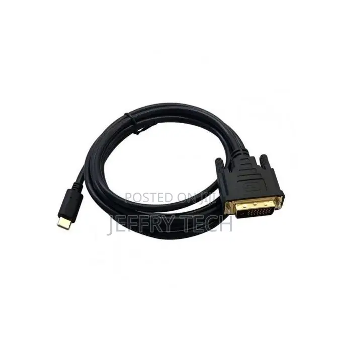 1.8m Type-C to Dvi Adapter Cable High-Definition Aud