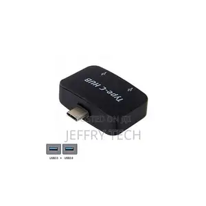 Type-C Usb-C Otg to Dual Ports Usb 2.0 Hub for Laptop Ph
