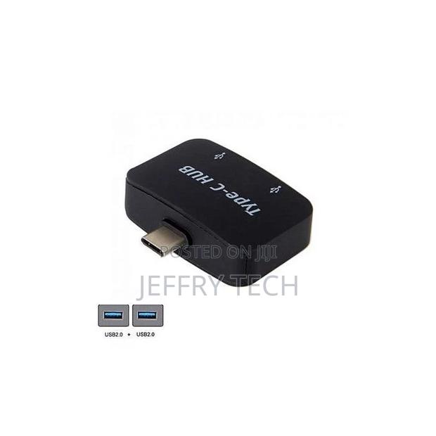 Type-C Usb-C Otg to Dual Ports Usb 2.0 Hub for Laptop Ph