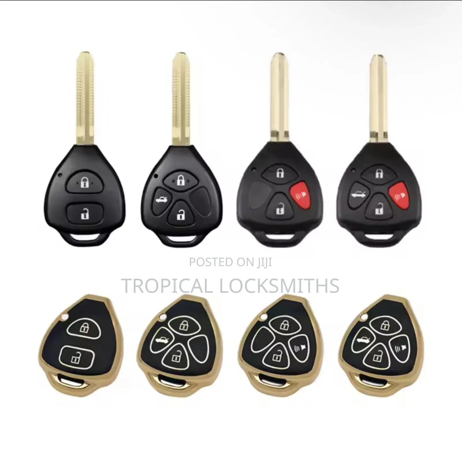Toyota Silicone Car Key Case