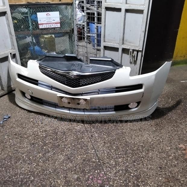 Toyota Ractis 2008 Front Bumper With Skirting, Ex Japan - thumbnail 2