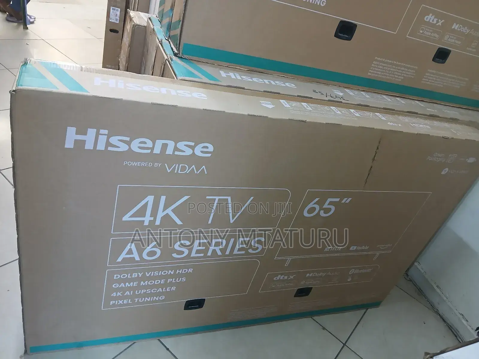 Hisense 65inch 65a6n Uhd Vidaa Smart Tv
