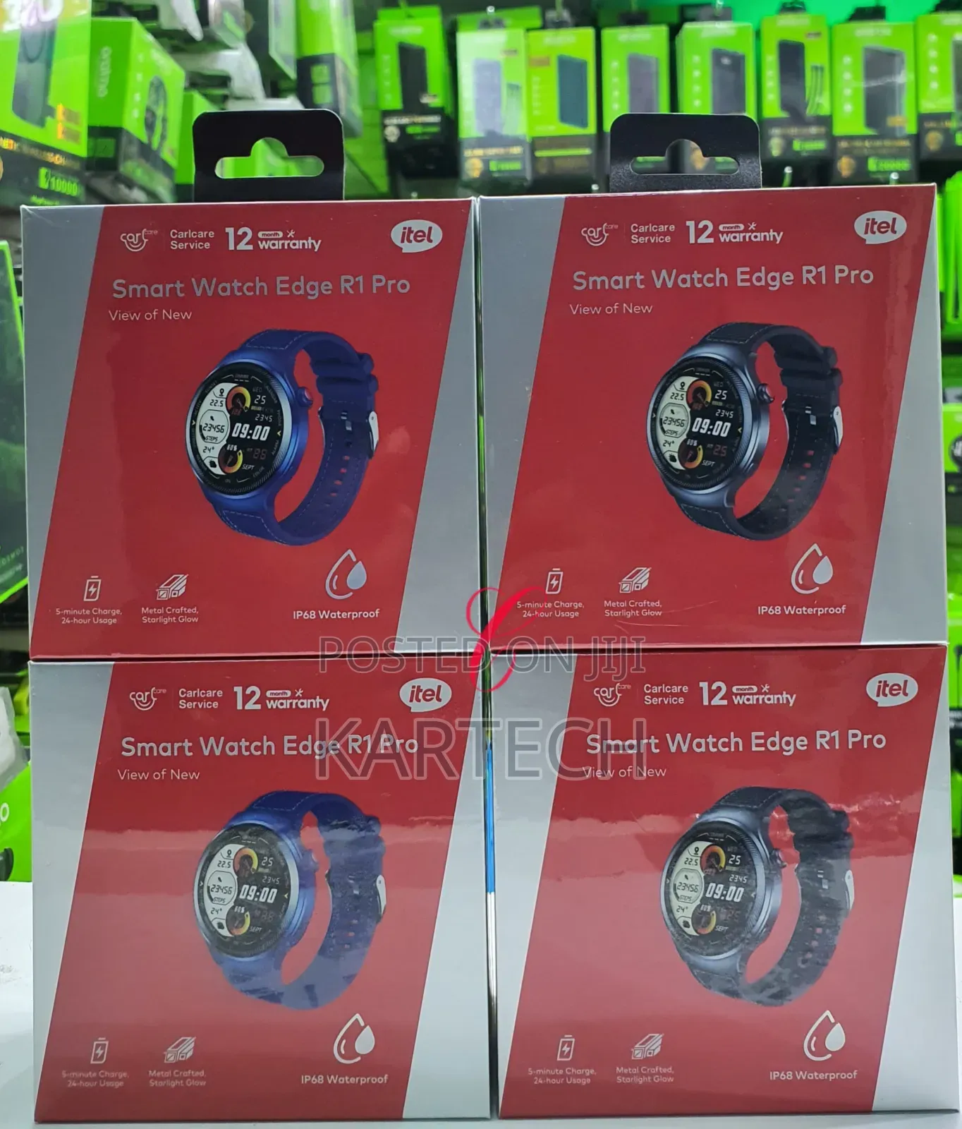 Itel Edge R1 Pro Isw-043 1.43" Amoled Screen Smart Watch