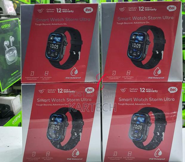 Itel Storm Ultra Isw-023 2.02" Scratch Proof Smart Watch
