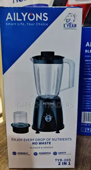 *Ailyons 2 In1 Blender