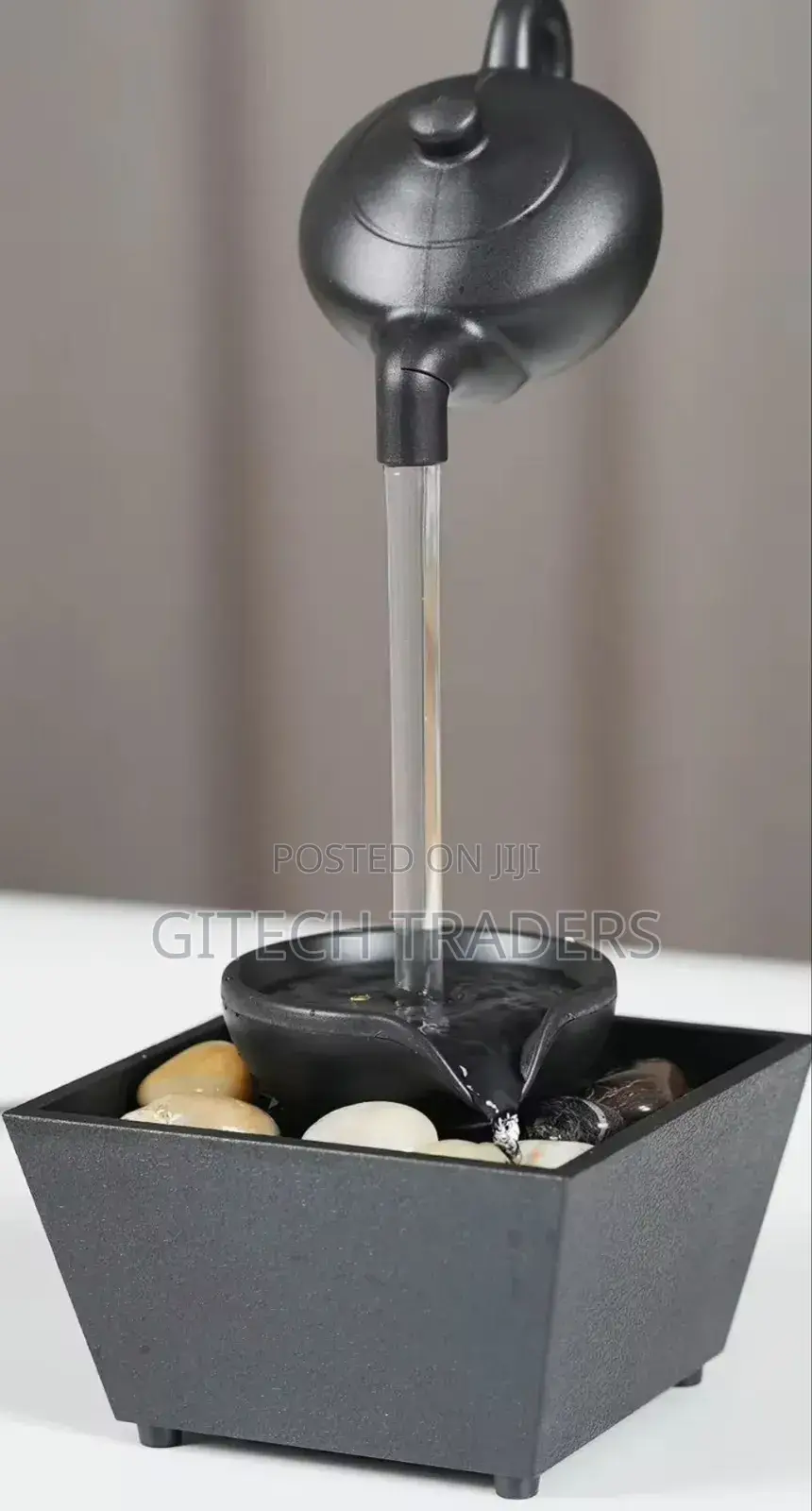 Floating Teapot Waterfall Ornament Usb 5v