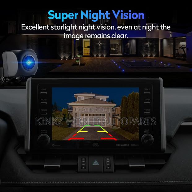 Backup Camera Wide Angle Reverse Camera - Universal Rearview - thumbnail 3