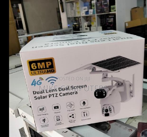 6mp Solar PTZ Dome Outdoor PTZ Dual Lens - main view