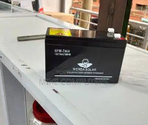 12v 7ah Ups Batteries Wenda Black