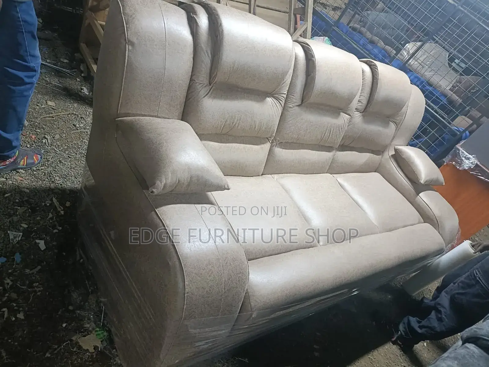 Semi-Ricliner Three Seater Made by Order