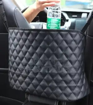 High Quality Pu Leather Car in Between Seat Organizer