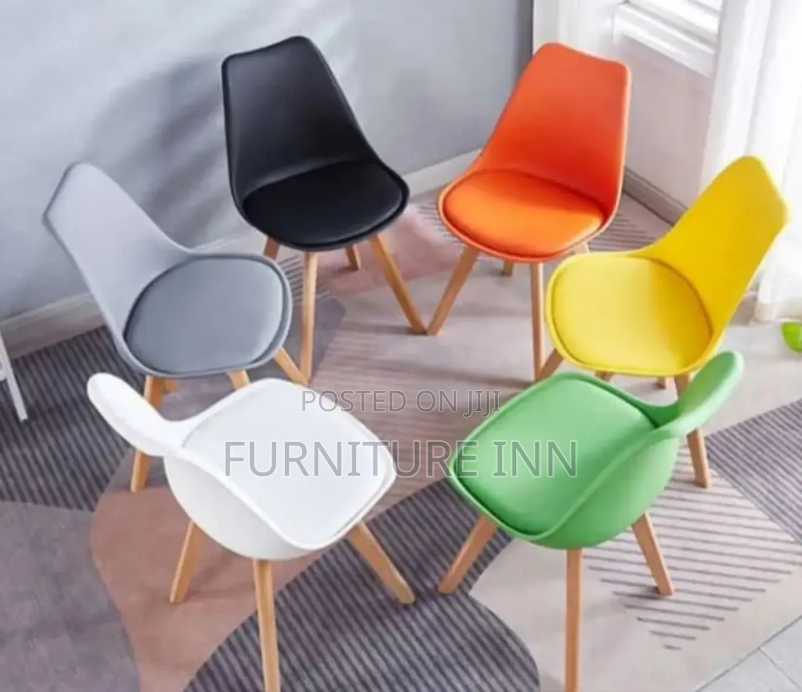 Upholstered Eames Dinning Chairs