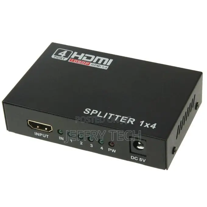 Mini Hd 1080p 1x4 Hdmi V1.4 Splitter for HDTV / STB/ DVD / P