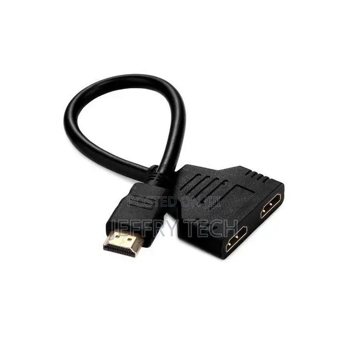 30cm 1080p Hdmi Port Male to 2 Female 1 in 2 Out Splitter Ca