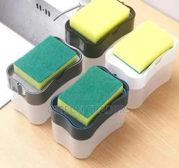 Soap Pump With Sponge