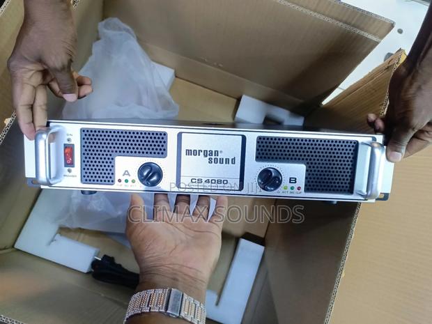 Morgan Sound 4080 Power Amp - main view