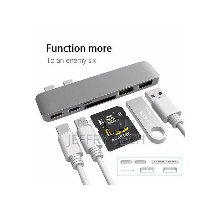 Usb C Hub Aluminum Thunderbolt 60hz Type-C Hub Adapter Do