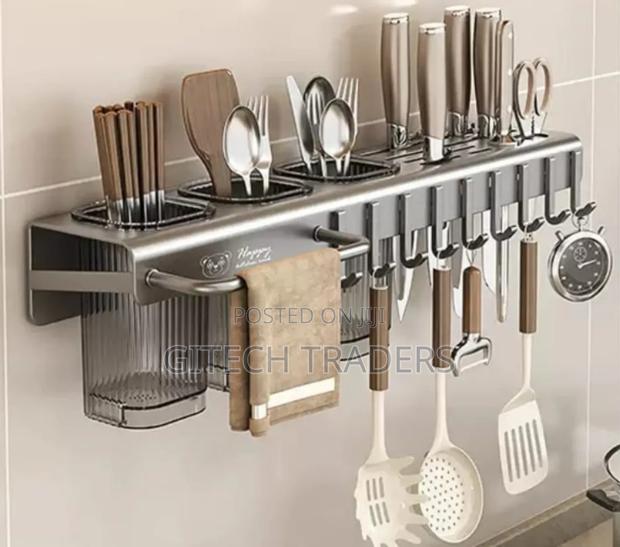 *Wall Mounted Cutlery Holder