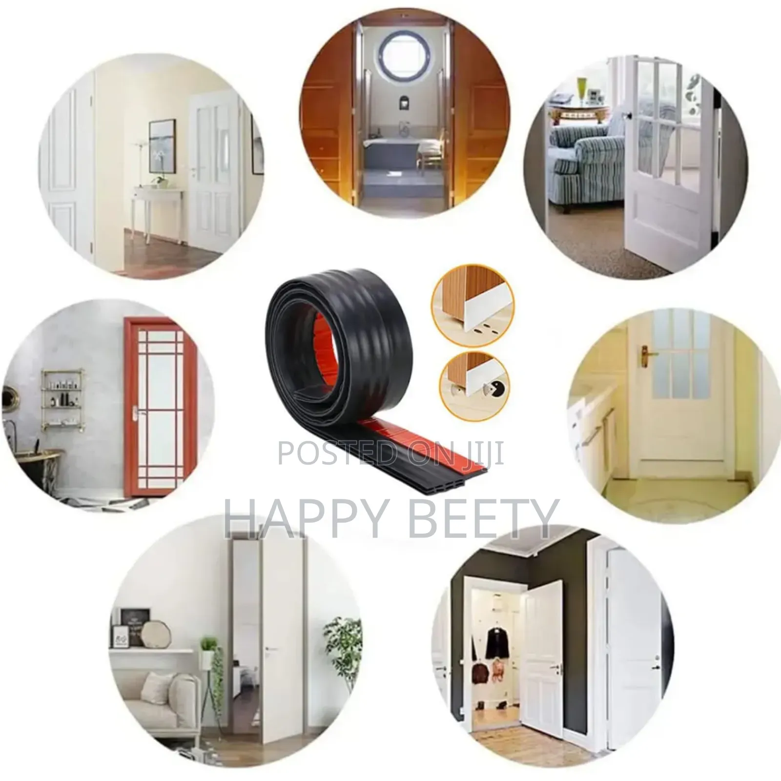 Waterproof Adhesive Silicone Rubber Under Door Sealing Strip
