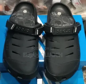 Original Leather Crocs Slide