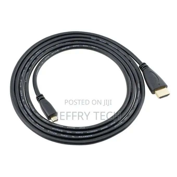 1.5m Micro Hdmi to Hdmi 19 Pin Cable, 1.4 Version