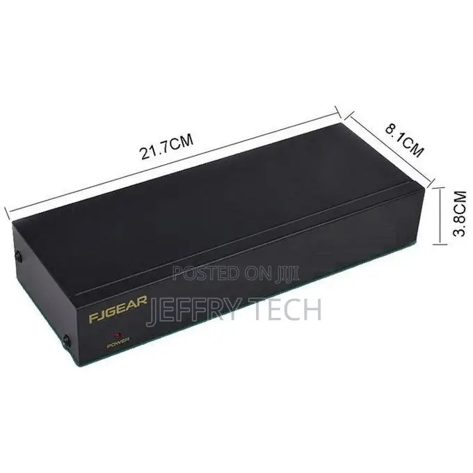 Fjgear Fj-108av Audio Video Splitter 1 in 8 Out