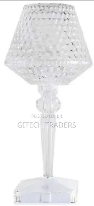 Rechargeable Rose Diamond Table Lamp