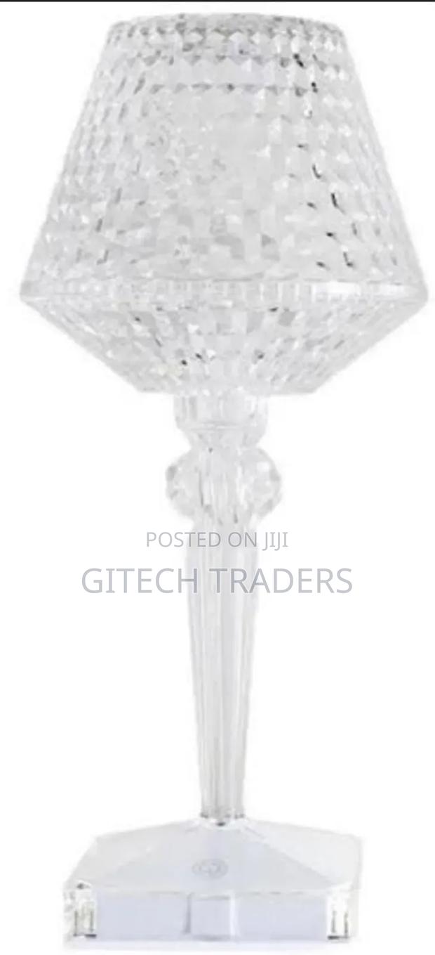 Rechargeable Rose Diamond Table Lamp