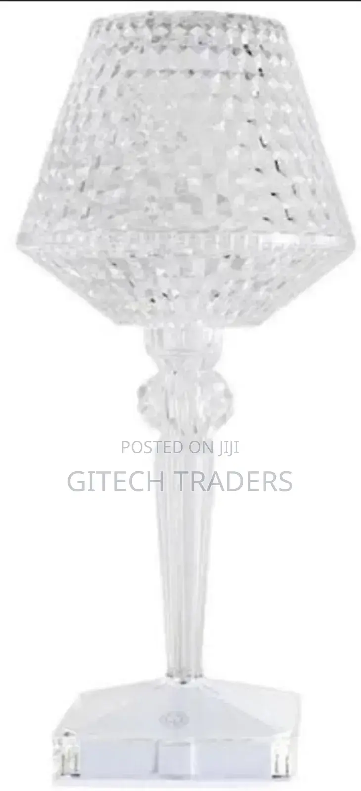 Rechargeable Rose Diamond Table Lamp