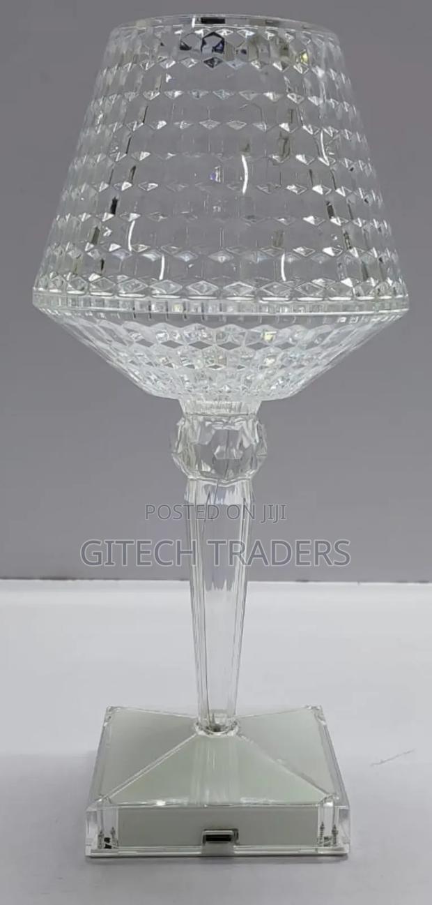 Rechargeable Rose Diamond Table Lamp
