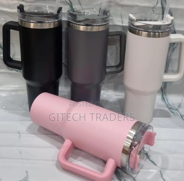 1.2l Unbranded Clear Cap Straw Stanly Thermocup