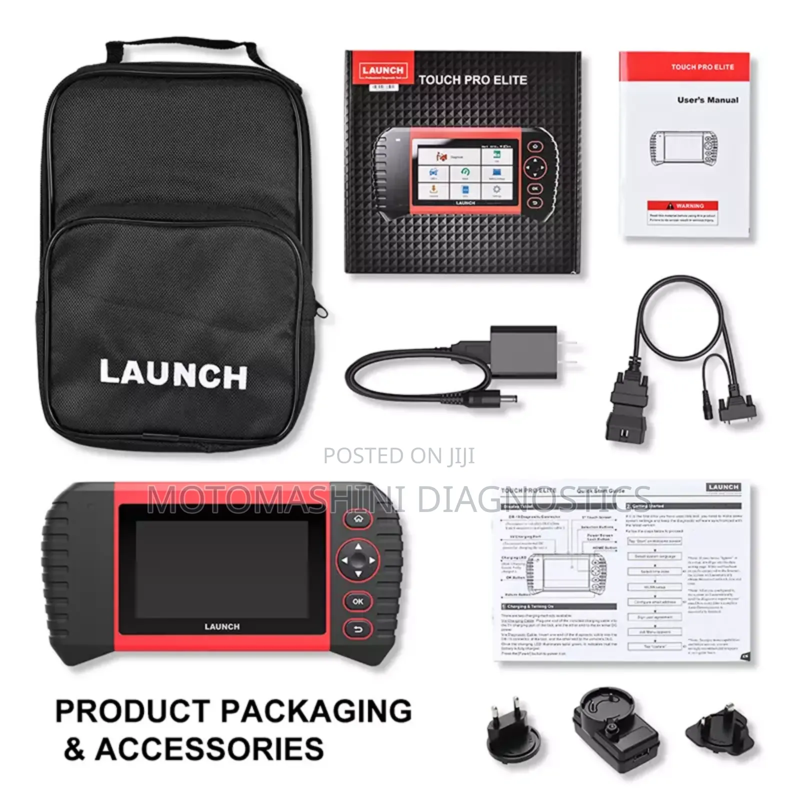 Launch X431 Touch Pro Elite Obd-Ii Vehicle Diagnosis Machine