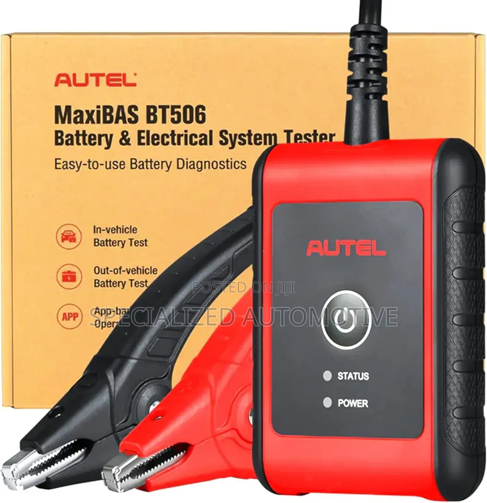 Autel Maxibas Bt506 Vehicle Battery Charging System Tester