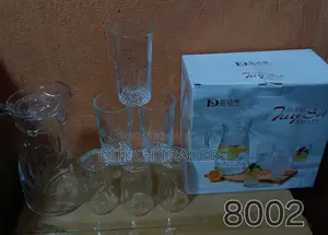 Water Set
Comes With1glass Jug
6glasscups