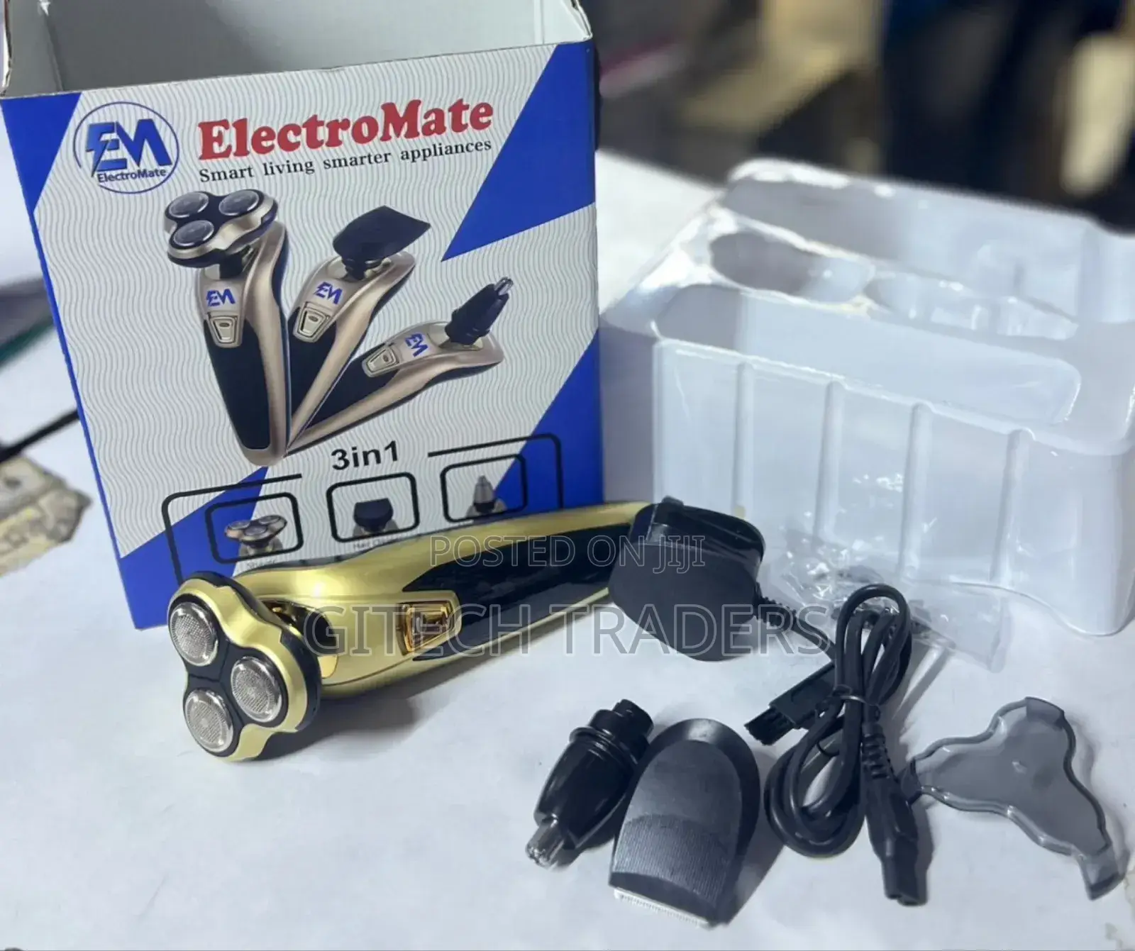 3 in 1 Electromate Shaver Shaver , Hair Clipper and Nose