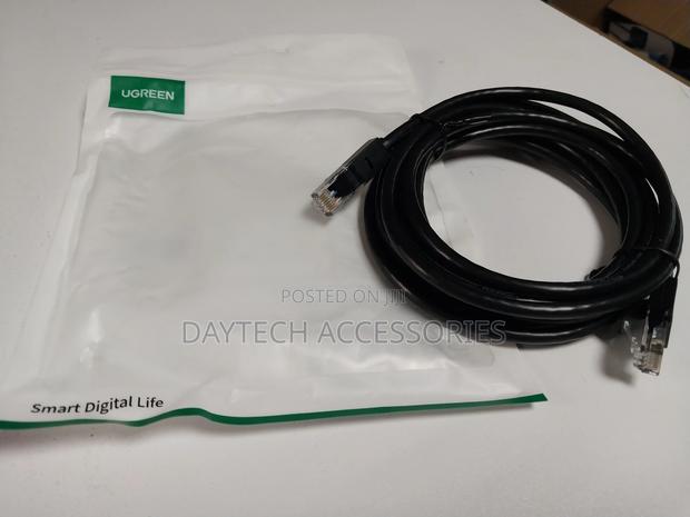 Ugreen Cat6 Utp Ethernet Cable 5m (Black) - thumbnail 2