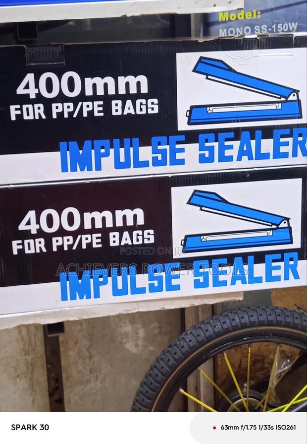 Plastic 400 Impulse Sealer - main view