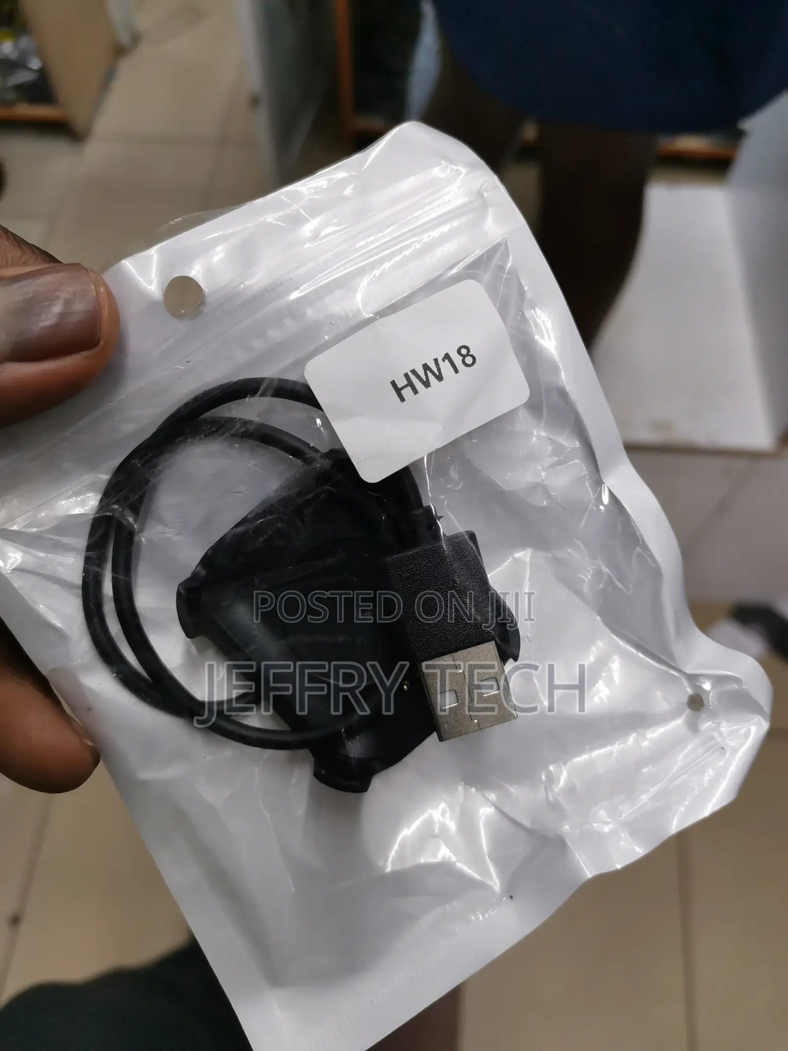 Smart Watch Magnetic Charger Charging Cable Usb for Hw18