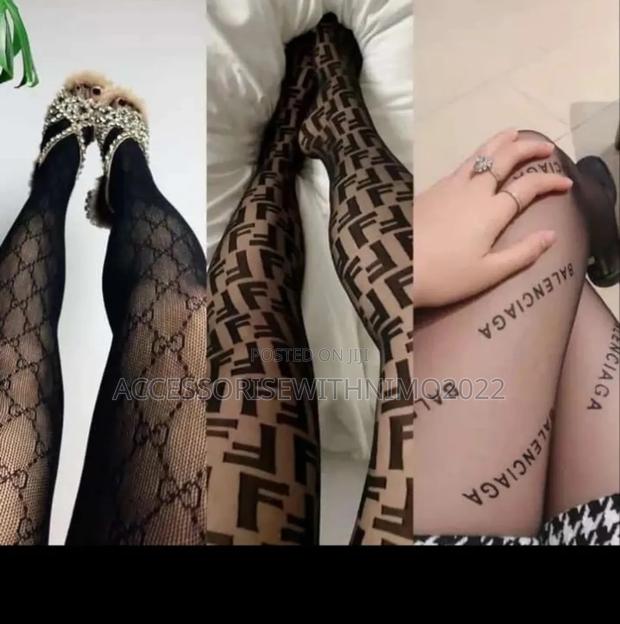 Designer Print Stockings - thumbnail 2