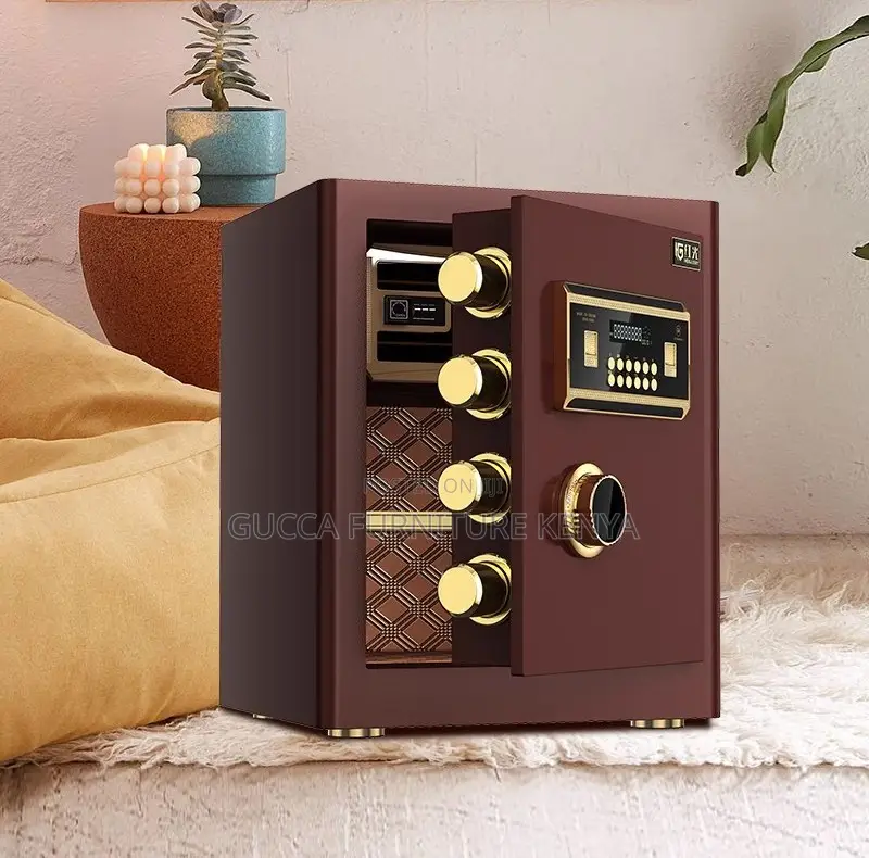 Office Tables:50kgs Modern Metallic Password Fireproof Safe