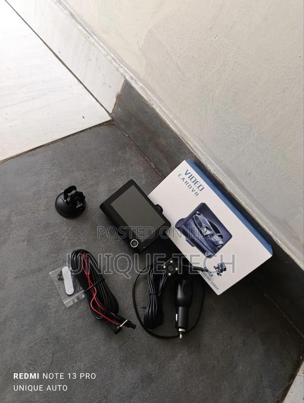 3 in 1 Dashboard Camera : Hd Recording,Parking Mode Alerts